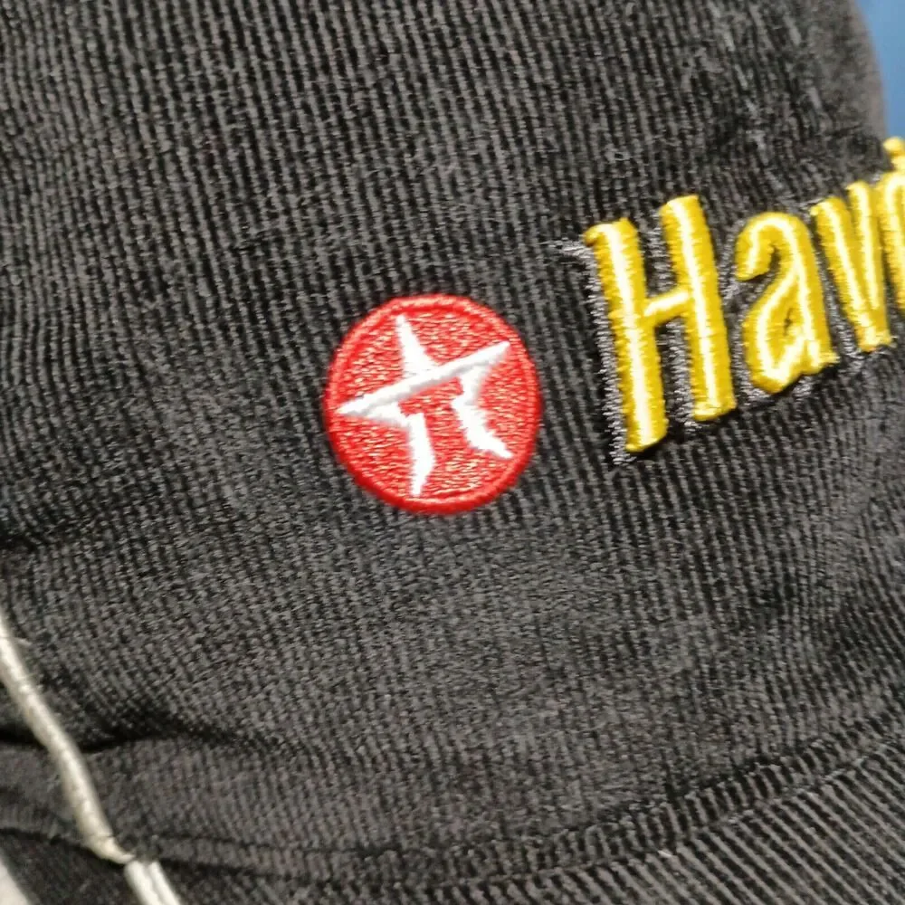 Rare Corduroy NASCAR Havoline Ganassi Racing 42 Cap Strapback Hat Embroidered